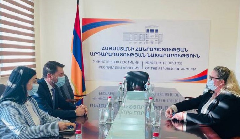 Կարեն Անդրեասյանը Նորվեգիայի դեսպանի հետ քննարկել է դատաիրավական բարեփոխումների իրականացման ընթացքը