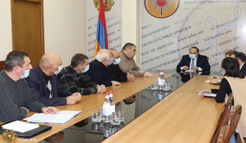 Քննարկվել են արցախցիների զբաղվածության ապահովմանն առնչվող հարցեր