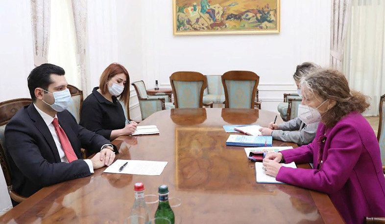 Համբարձում Մաթևոսյանն ընդունել է Հայաստանում ՄԱԿ-ի մշտական համակարգողի ժամանակավոր պաշտոնակատարին