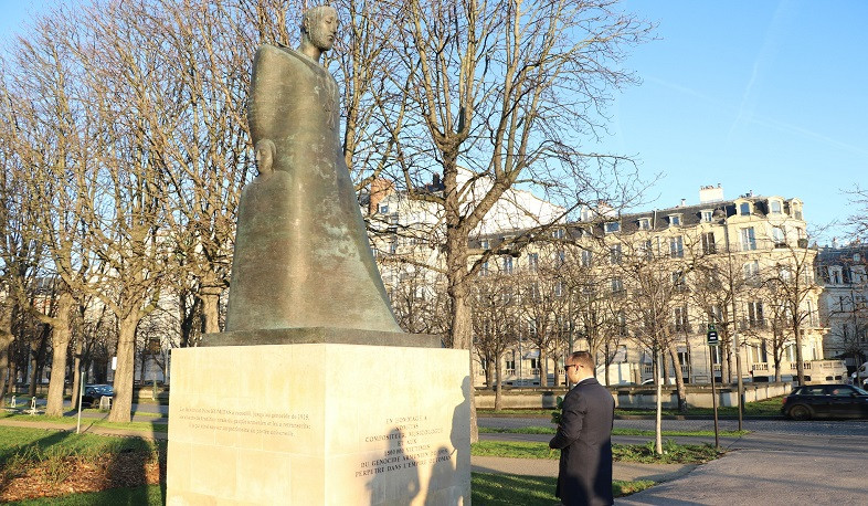 Zareh Sinanyan visits Esplanade of Armenia