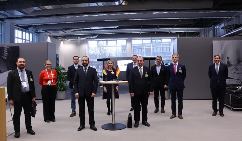 Արարատ Միրզոյանը հանդիպում է ունեցել գերմանացի գործարարների հետ