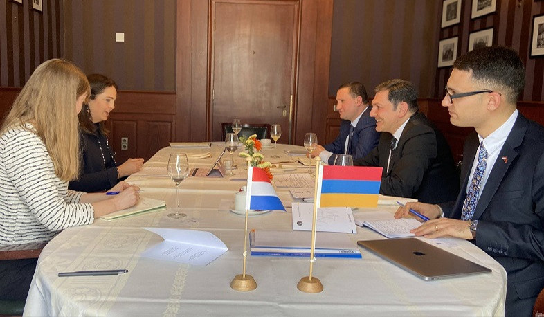 Խորհրդակցություններ ՀՀ-ի և Նիդերլանդների ԱԳՆ-ների միջև. կարևորվել է ԼՂ հակամարտության կարգավորման գործընթացի վերսկսումը ԵԱՀԿ ՄԽ համանախագահության շրջանակում
