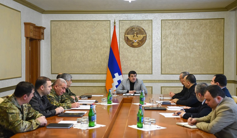 Արցախի նախագահն ԱԽ նիստ է հրավիրել. քննարկվել են ներքին և արտաքին մարտահրավերների հաղթահարմանը վերաբերող հարցեր