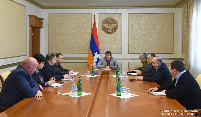 Արցախի նախագահը խորհրդակցություն է հրավիրել՝ նվիրված ձյան աննախադեպ տեղումների հետևանքով առաջացած խնդիրներին