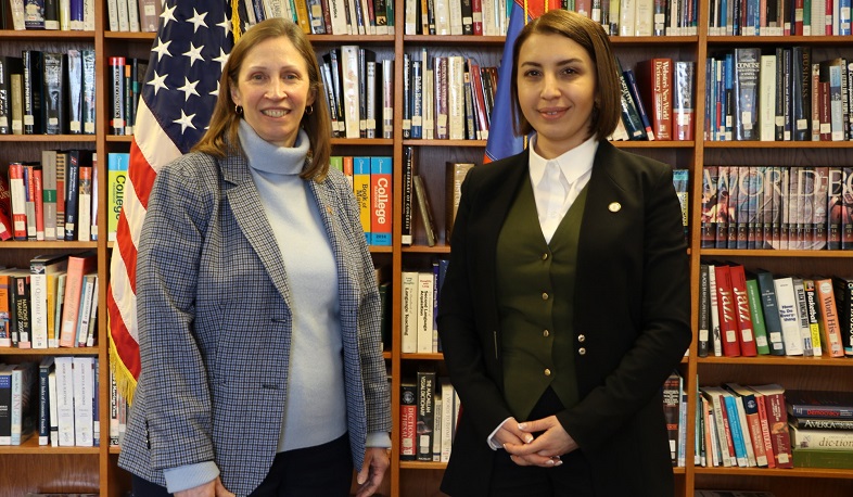 Armenian Human Rights Defender presents situation in NK to Lynne Tracy