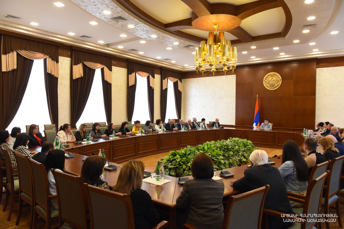 Արայիկ Հարությունյանը ԱրՊՀ գիտխորհրդի անդամներին է ներկայացրել Արցախի առջև ծառացած մարտահրավերները