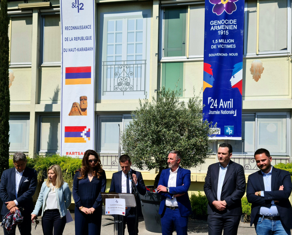 Հայոց ցեղասպանության զոհերի հիշատակին նվիրված արարողություններ՝ Ֆրանսիայի մի շարք քաղաքներում