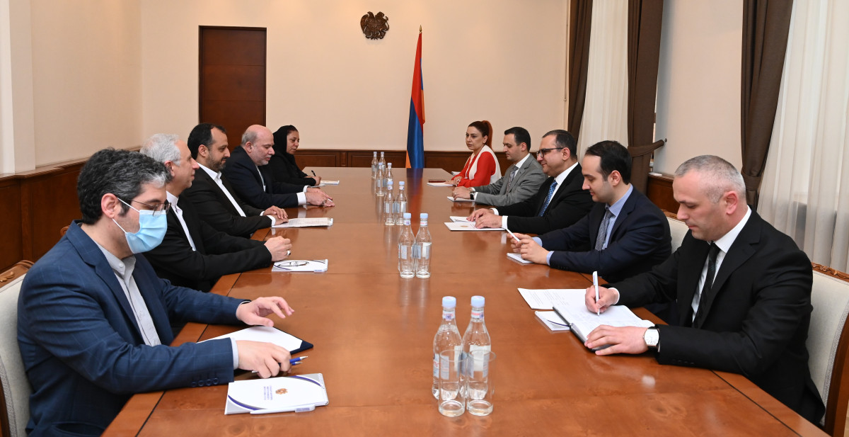 Տիգրան Խաչատրյանը և Էհսան Խանդուզին քննարկել են հայ-իրանական գործարար կապերի հաստատման հարցեր