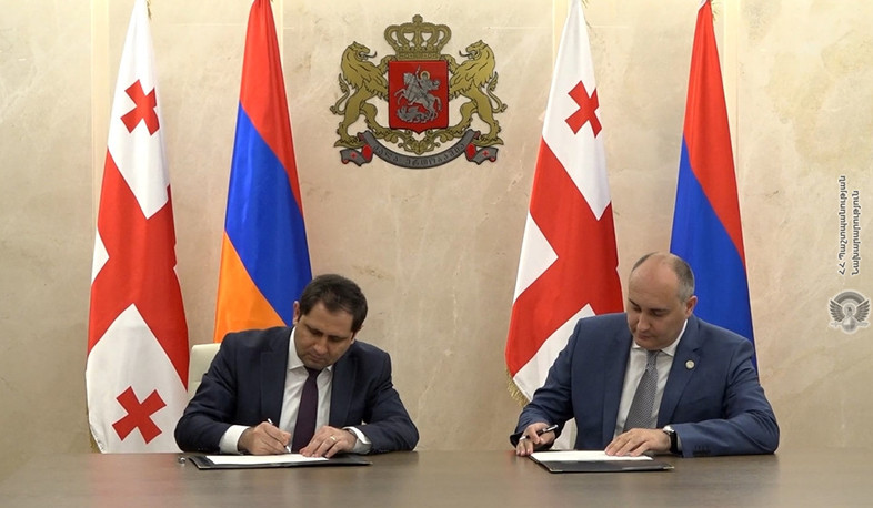 Ermənistan və Gürcüstan Müdafiə Nazirlikləri arasında 2022-ci ilin hərbi əməkdaşlıq proqramı imzalanıb