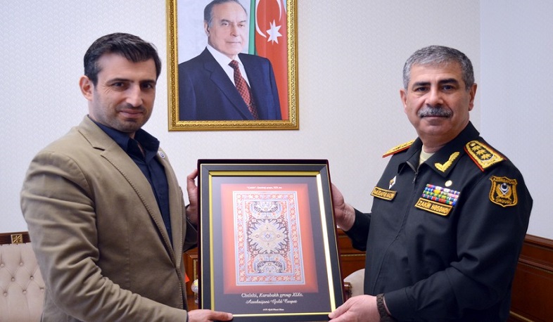 Azərbaycanın müdafiə naziri Selçuk Bayraktarla görüşüb