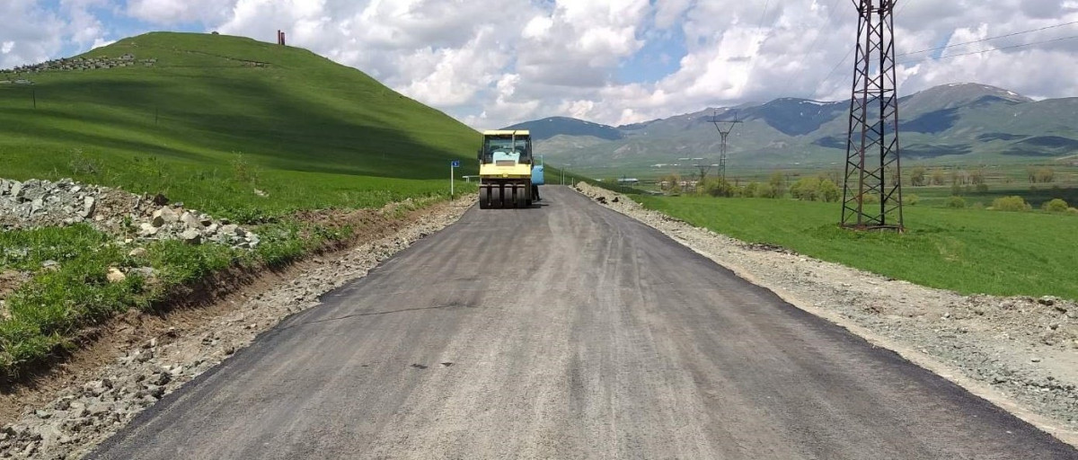 Ավարտական փուլում է Տ-5-32-Կաթնաջուր ավտոճանապարհի մոտ 4.4 կմ երկարությամբ հատվածի վերականգնումը