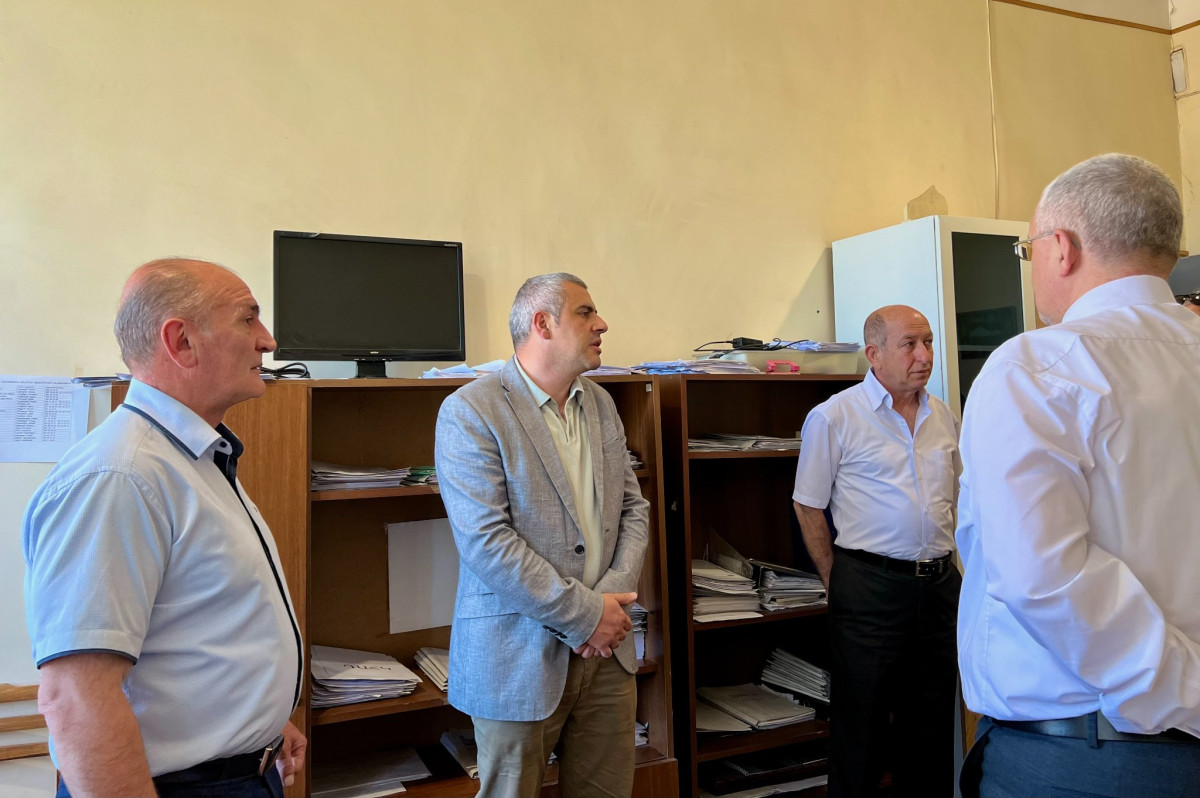 ԱԱՏՄ ղեկավարն աշխատանքային այց է կատարել տեսչական մարմնի Հյուսիսային տարածքային կենտրոն