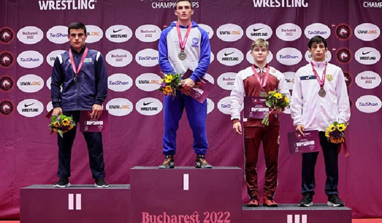 Yunan-Roma güləşçiləri yeniyetmələrin Avropa çempionatında 5 medal qazanıblar