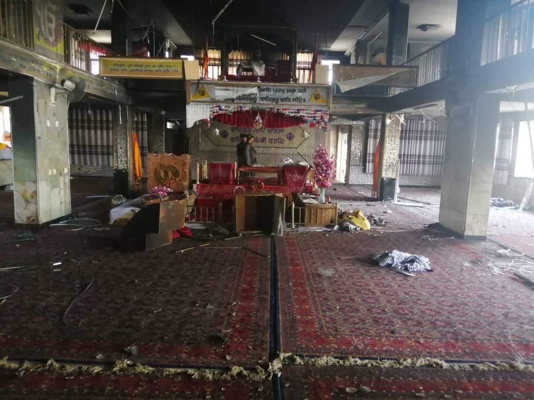 At least two dead in Kabul Sikh temple attack