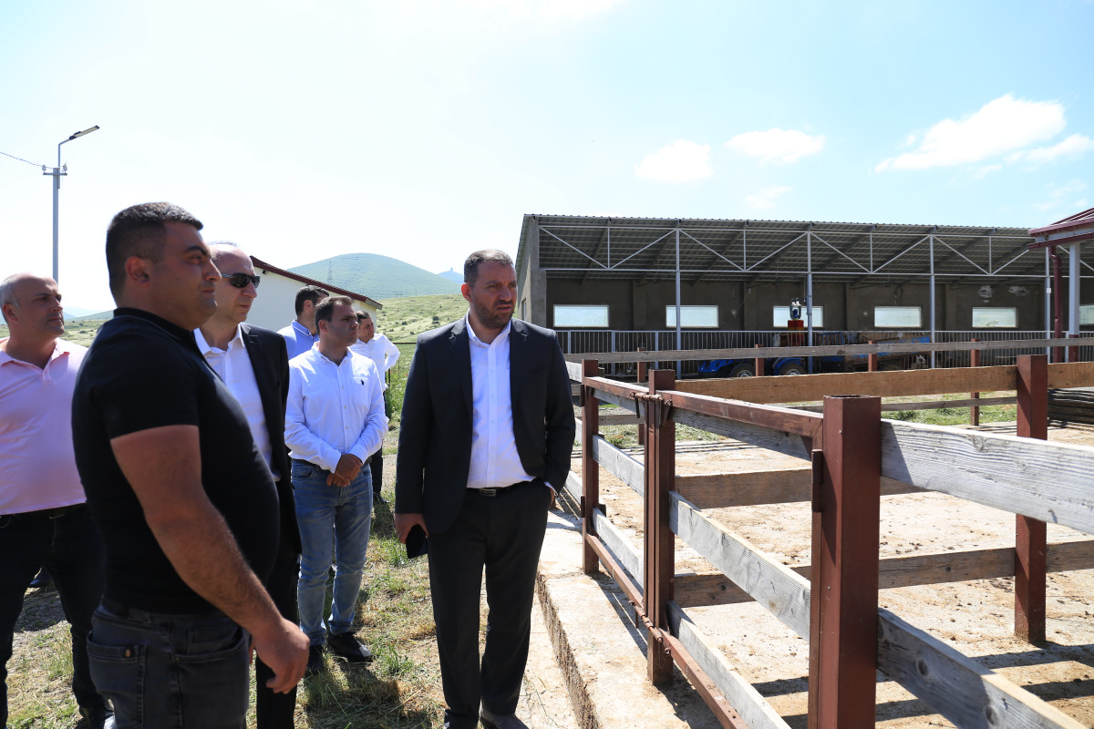 Վահան Քերոբյանը Սյունիքում ծանոթացել է արոտների կայուն կառավարման գործընթացին