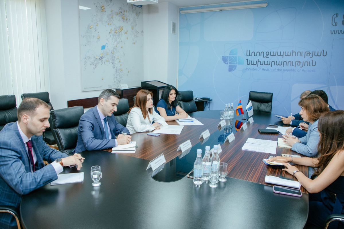 Անահիտ Ավանեսյանը և Նաթիա Նացվլիշվիլին անդրադարձել են առողջության համապարփակ ապահովագրության հայեցակարգի ներդրման հարցերին