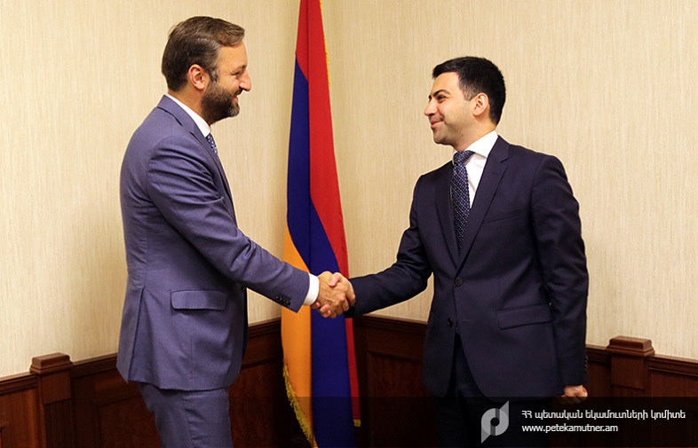 SRC Chairman and the head of EBRD Yerevan representative office discussed progress of Meghri border checkpoint upgrading project