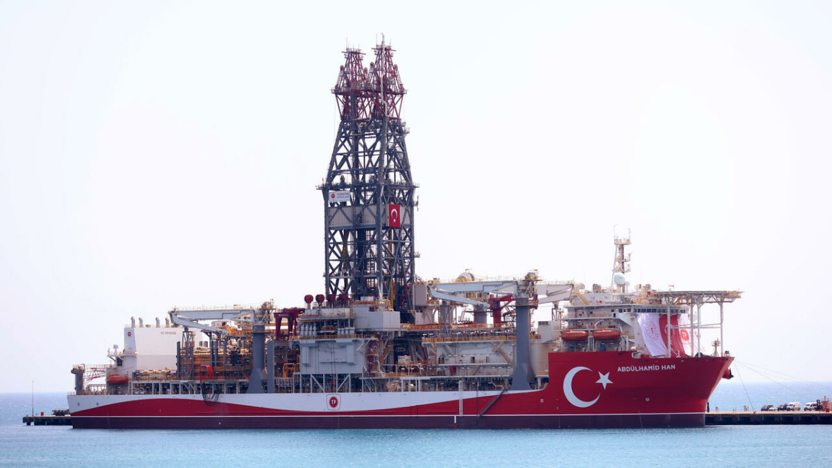 Turkey sends new oil and gas drilling ship to the Mediterranean