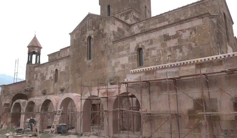 Medieval churches restored in Odzun