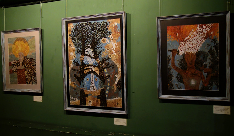 D. Sahakyants’s individual exhibition for treatment of children with cancer