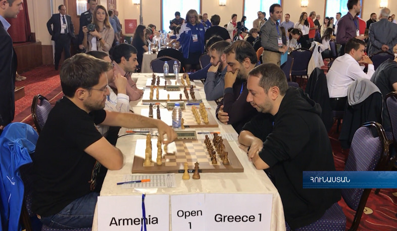 Armenian Men’s National Team wins in Europe Chess Championship