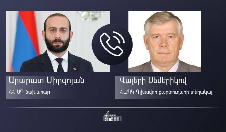 Արարատ Միրզոյանը և Վալերի Սեմերիկովը քննարկել են ՀԱՊԿ մեխանիզմների գործարկման ուղիները