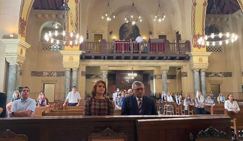 Qahirədə Azərbaycanın təcavüzü nəticəsində həlak olan ermənilərin xatirəsinə həsr olunmuş anım mərasimi keçirilib