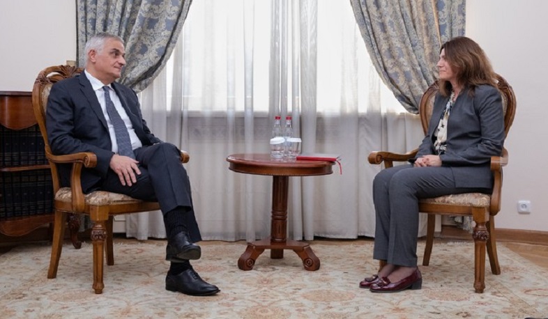Mher Grigoryan and head of IMF mission in Armenia discussed latest macroeconomic developments
