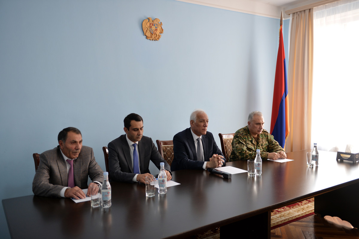Գեղարքունիքի մարզպետը ՀՀ նախագահին է ներկայացրել Վարդենիսի հրետակոծության հետևանքները