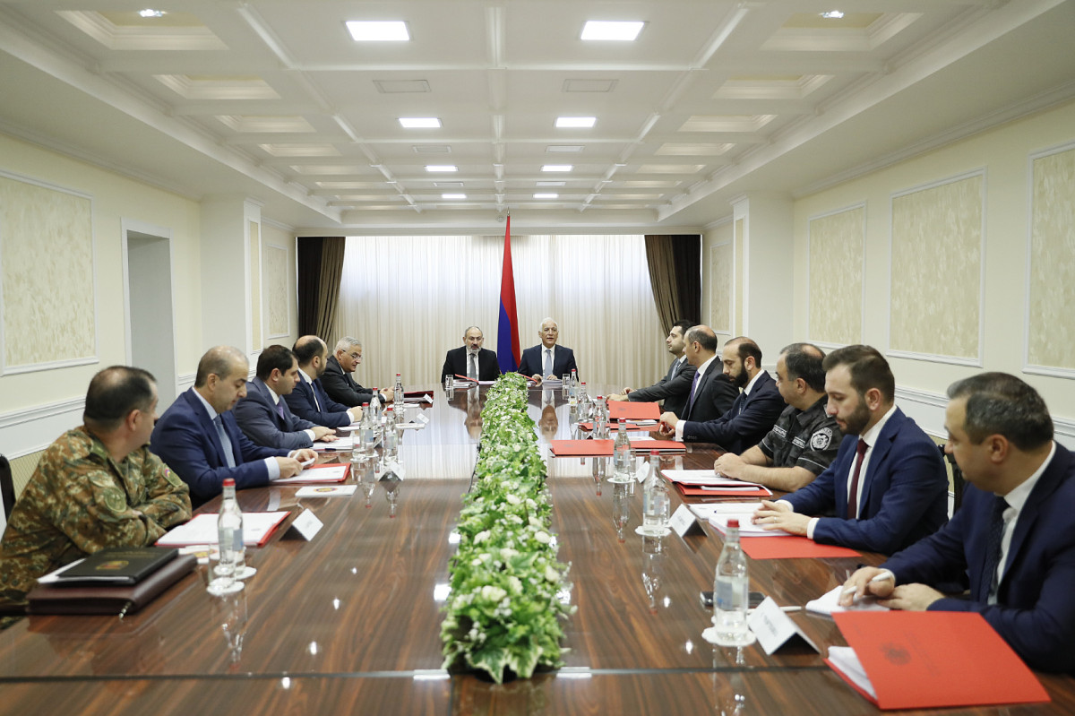 Security Council session held chaired by Nikol Pashinyan