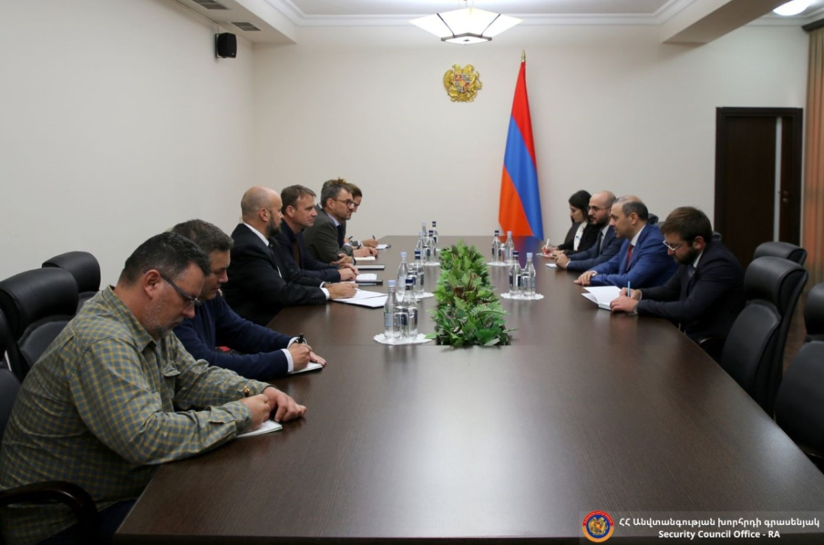 Armen Grigoryan met with members of EU Technical Assessment Mission
