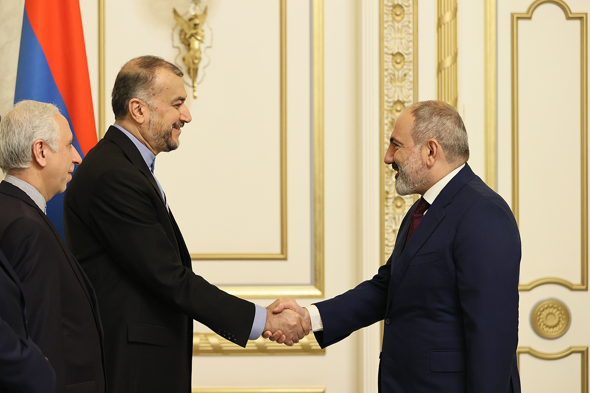 I had an important meeting with Prime Minister Nikol Pashinyan in Armenia: Amirabdollahian