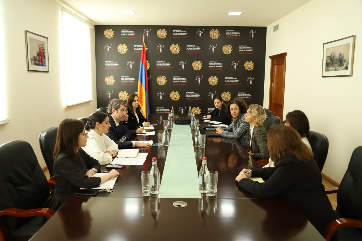 Գրիգոր Մինասյանը Հայաստանում ՀԲ գրասենյակի ղեկավարին է ներկայացրել  արդարադատության ոլորտում մեկնարկած բարեփոխումների ընթացքը