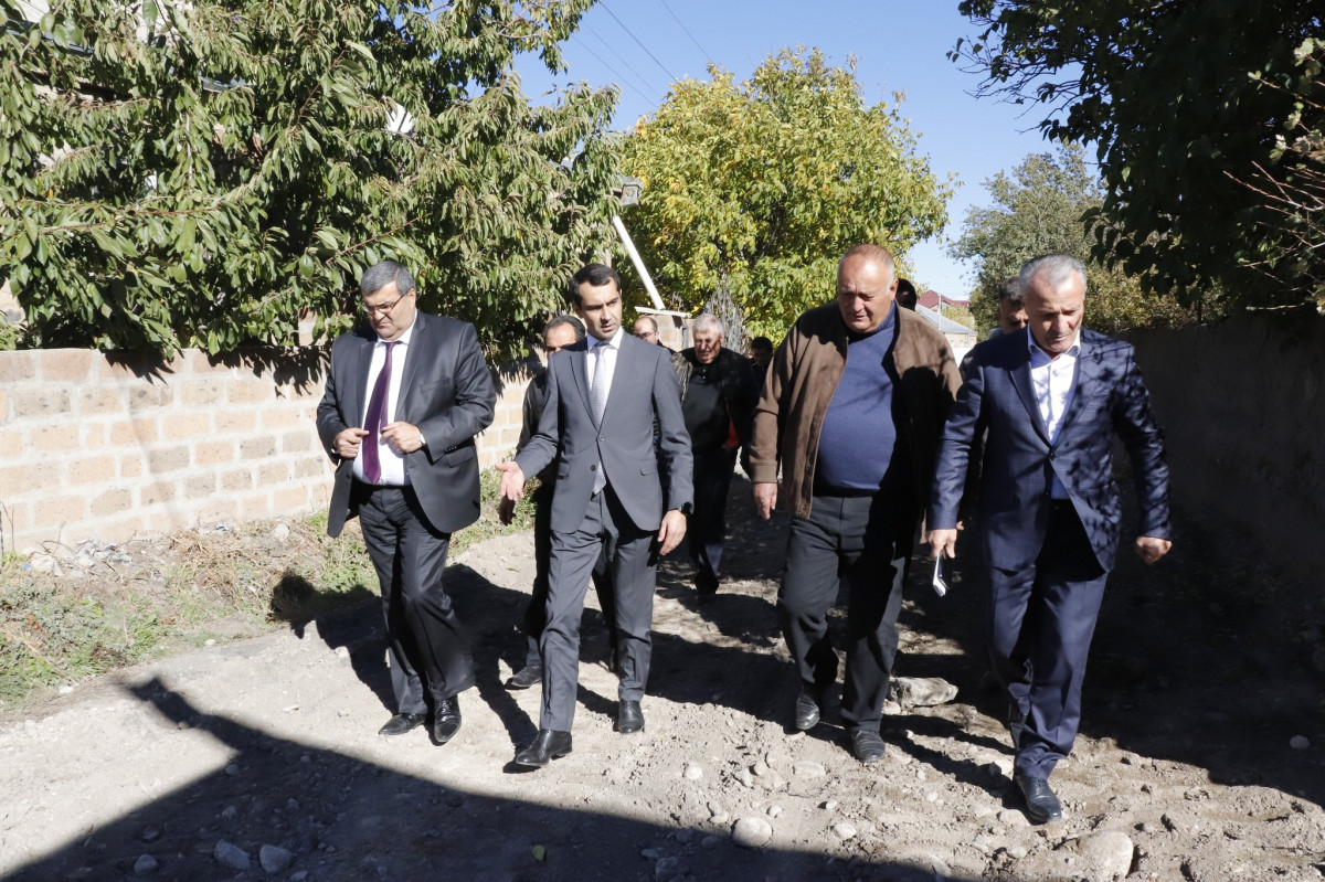 Գեղարքունիքի մարզպետը հետևել է Զոլաքարում իրականացվող սուբվենցիոն ծրագրերի ընթացքին