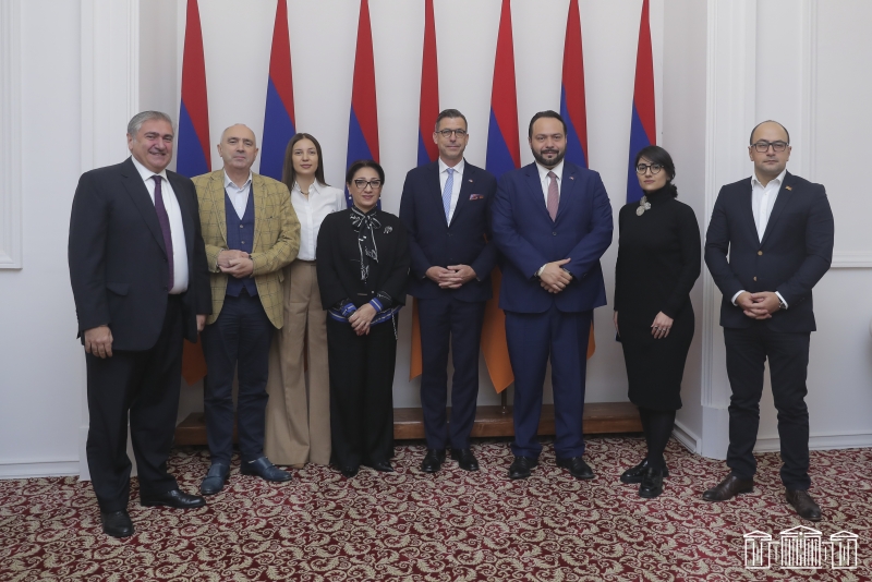 Representatives of RA NA Opposition Factions Meet with Members of European Parliament