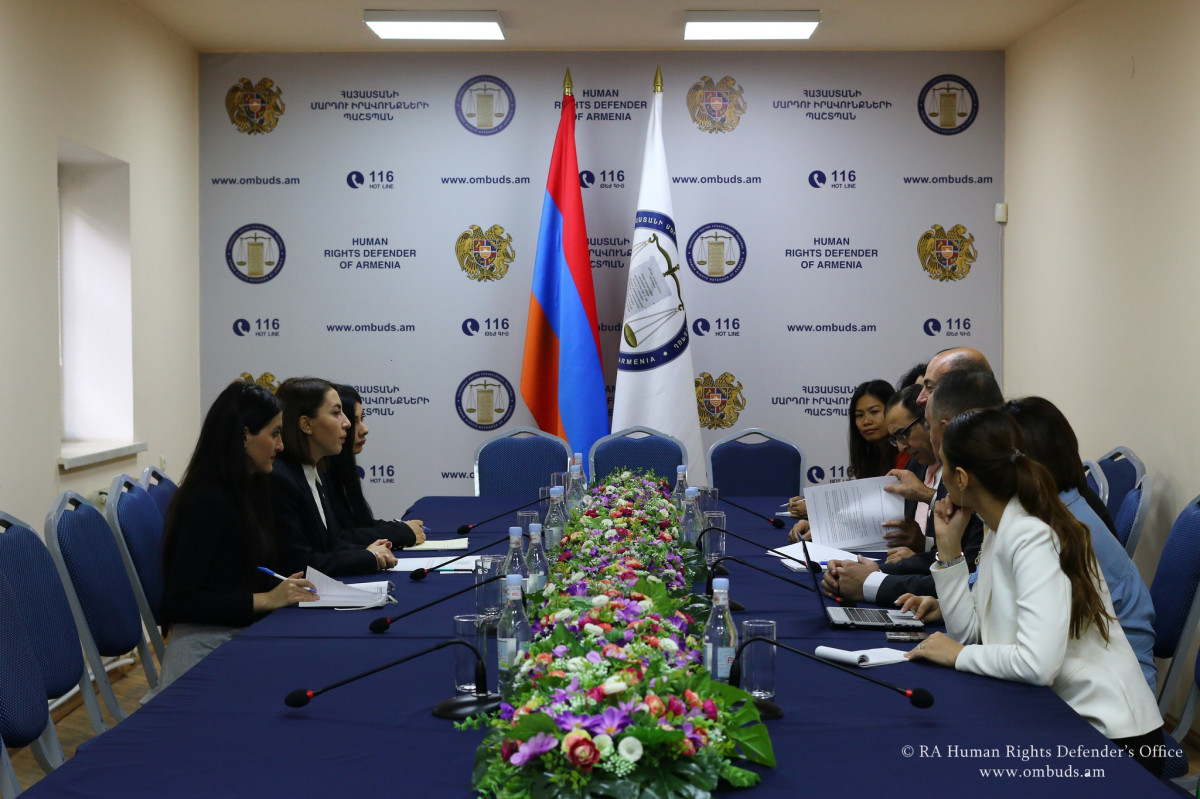 ՀՀ ՄԻՊ-ը և ՀԲ-ի ներկայացուցիչները քննարկել են Պաշտպանի հաստատության ինստիտուցիոնալ հզորացմանն աջակցելու տարբերակներ