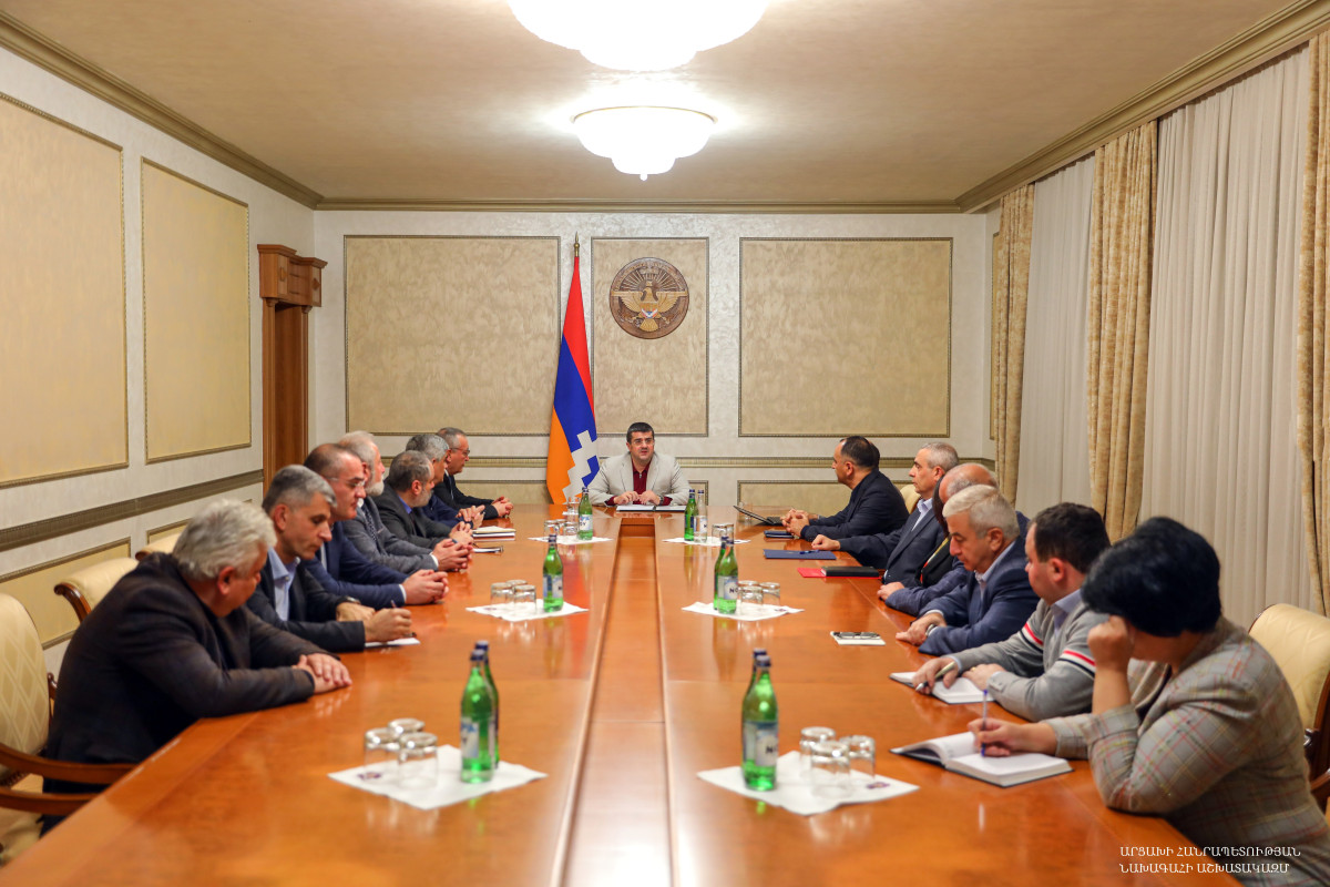 President of Artsakh held extended consultation: latest foreign political developments around republic discussed