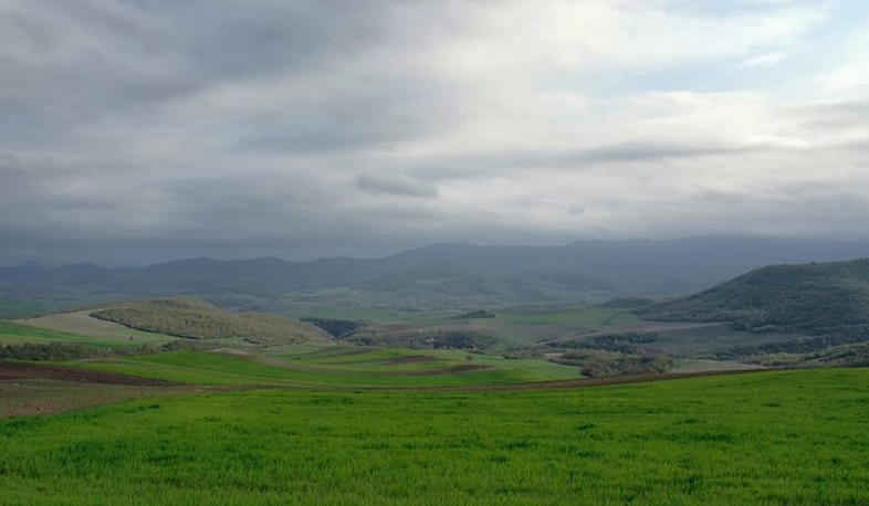 Shooting from Azerbaijani position at people doing agricultural work in lands of Sarushen