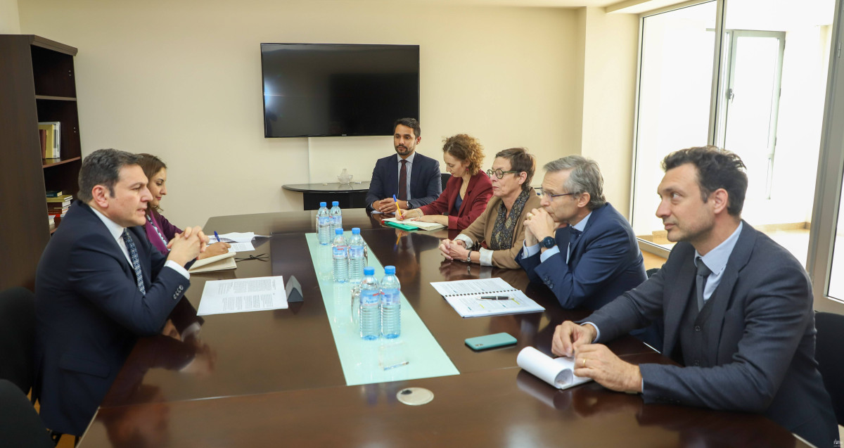 ԱԳ նախարարի տեղակալը հյուրընկալել է Զարգացման ֆրանսիական գործակալության պատվիրակությանը