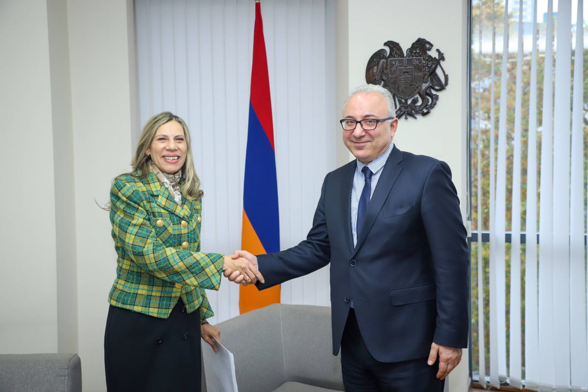 ՀՀ ԱԳ նախարարի տեղակալը և Եգիպտոսի նորանշանակ դեսպանը քննարկել են տարածաշրջանային և միջազգային օրակարգի խնդիրներ