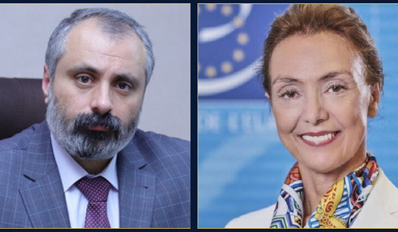 Artsakh Foreign Minister sends a letter to the Secretary General of the Council of Europe on Azerbaijan’s blockage of the road connecting Artsakh to Armenia