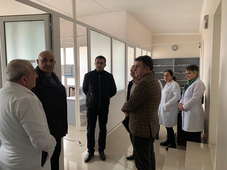 Արցախի առողջապահության նախարարն այցելել է Մարտակերտի և Ասկերանի շրջանային բուժմիավորումներ