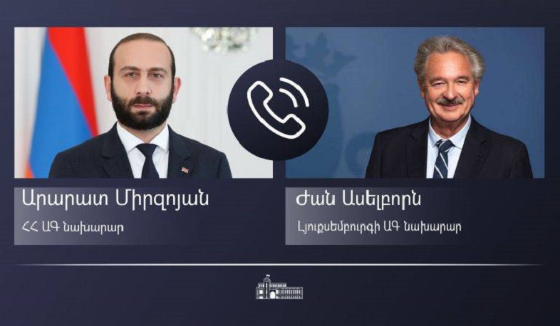 Azərbaycan tərəfi Dağlıq Qarabağ ermənilərini etnik təmizləməyə məruz qoymağı qarşısına məqsəd qoyub: Mirzoyan Lüksemburqun xarici işlər nazirinə
