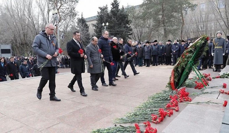 Members of the National Assembly participated in the events dedicated to the 80th anniversary of the Battle of Stalingrad in Volgograd