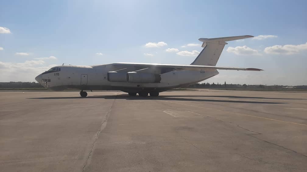 Plane carrying humanitarian aid to victims of Syrian earthquake landed in Aleppo