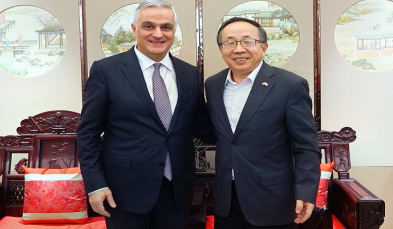 Deputy Prime Minister Grigoryan and Chinese ambassador discussed issues related to Armenian-Chinese relations