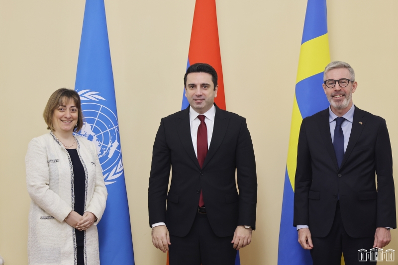 Armenia's Parliament President Takes Part in Modern Parliament for a Modern Project Board Meeting