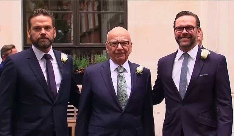 Rupert Murdoch engaged to Ann Lesley Smith