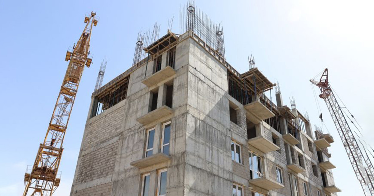 As a result of the blockade, construction works of 32.6 kilometers of road and 3717 apartments in Artsakh stopped