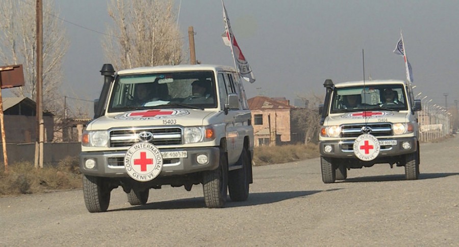 After a 20-day break, Red Cross transported medicine and basic necessities to Artsakh through Lachin corridor